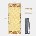 Yoga Mat Natural Rubber 72 inch x 27 inch X 6MM ,Lotus Lounge