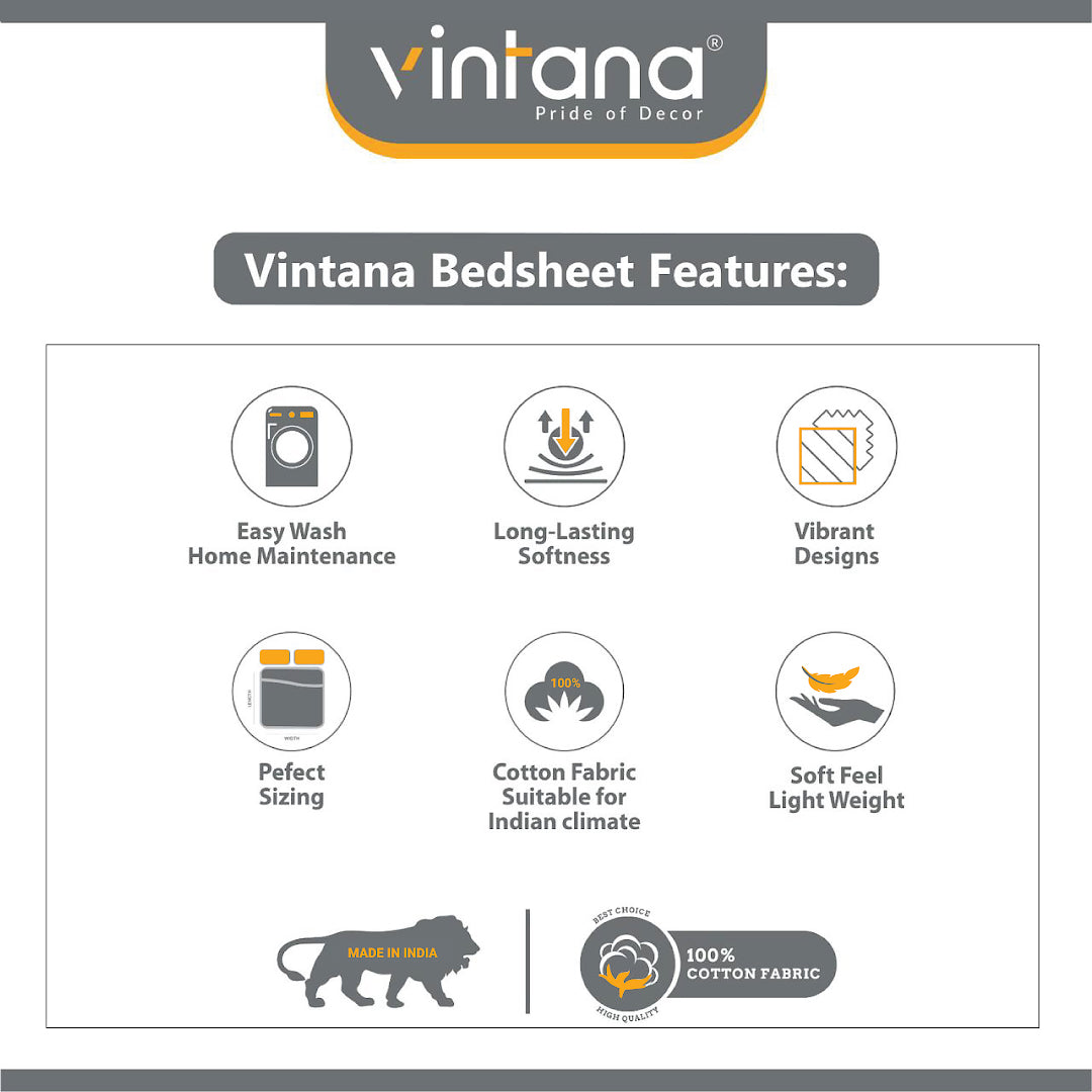 Vintana LinenLuxe Linen King SizeBedsheet (108 x 108 Inch) with 2 Pillow Covers (18 x 27 Inches) SAGE