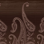 RIVERSIDE 100% Cotton KING Size Bedsheet, 250 TC, BROWN.