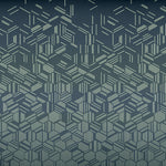 RIVERSIDE 100% Cotton KING Size Bedsheet, 250 TC, BLUE.