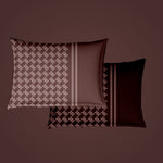 RIVERSIDE 100% Cotton KING Size Bedsheet, 250 TC, BROWN.