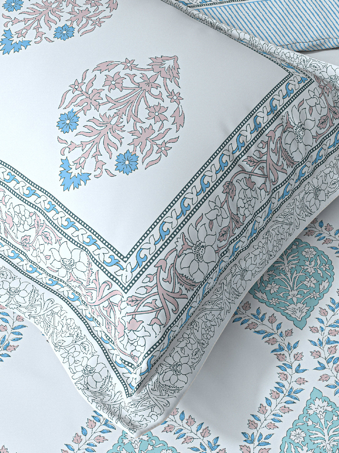 PARISU 100% Cotton KING Size Bedsheet, 200 TC