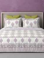 PARISU 100% Cotton KING Size Bedsheet, 200 TC. MULTICOLOR