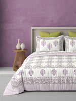 PARISU 100% Cotton KING Size Bedsheet, 200 TC. MULTICOLOR