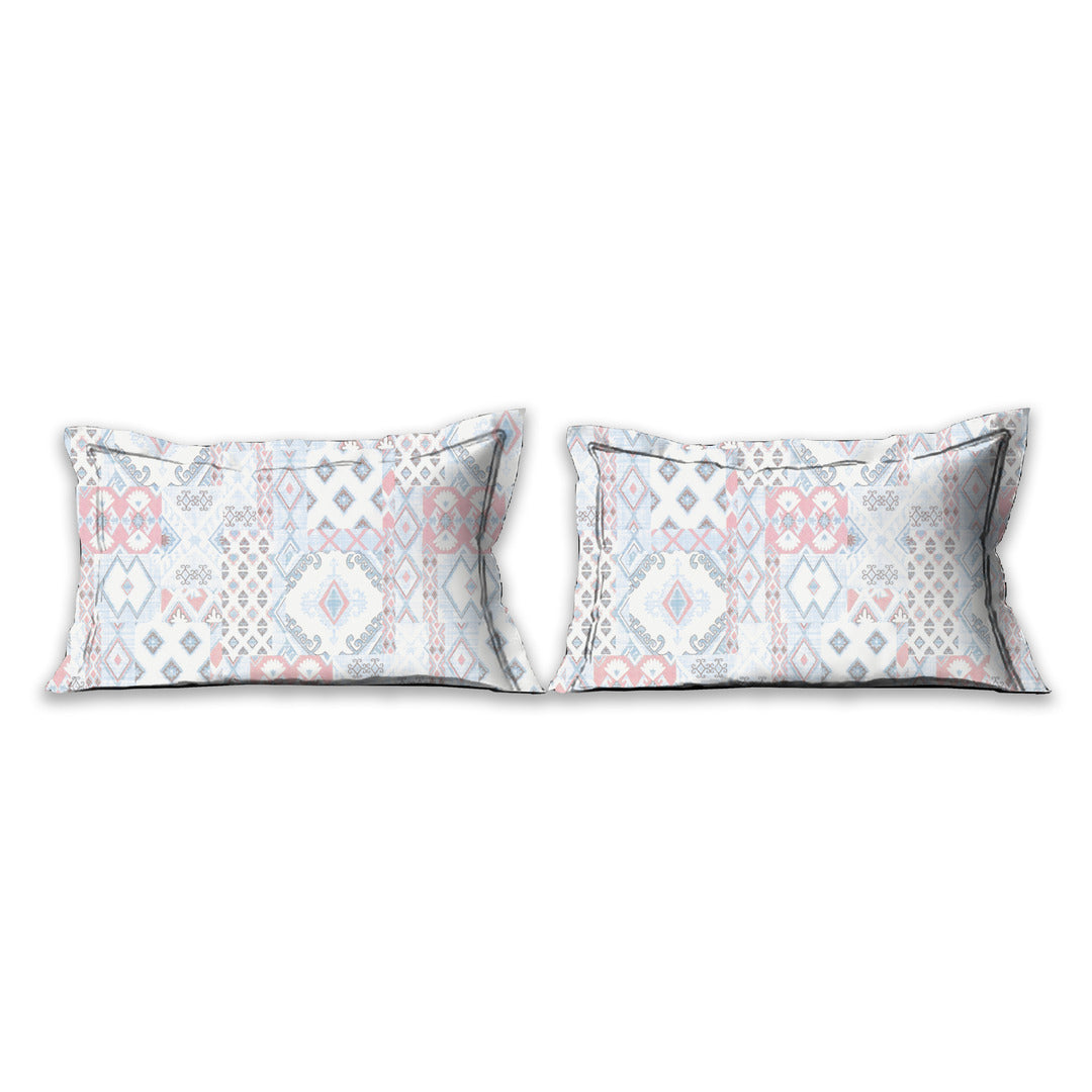 FOREVER100% Cotton QUEEN Size Bedsheet,140 TC,LIGHT BLUE