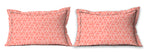 PILLOW COVER 100 % COTTON 18x27 Inches TC180, PEACH