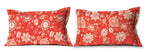PILLOW COVER 100 % COTTON 18x27 Inches TC180, RED