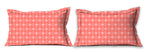 PILLOW COVER 100 % COTTON 18x27 Inches TC180, PEACH 1