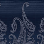 RIVERSIDE 100% Cotton KING Size Bedsheet, 250 TC, NAVY BLUE.