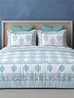 PARISU 100% Cotton KING Size Bedsheet, 200 TC