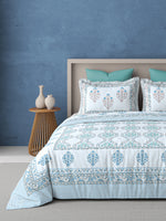 PARISU 100% Cotton KING Size Bedsheet, 200 TC