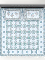 PARISU 100% Cotton KING Size Bedsheet, 200 TC