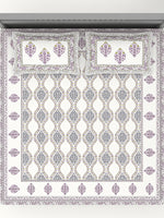 PARISU 100% Cotton KING Size Bedsheet, 200 TC. MULTICOLOR