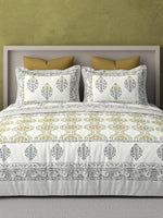 PARISU 100% Cotton KING Size Bedsheet, 200 TC. MULTICOLOR