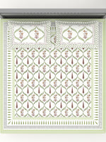 PARISU 100% Cotton KING Size Bedsheet, 200 TC. MULTICOLOR