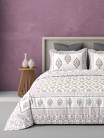 PARISU 100% Cotton KING Size Bedsheet, 200 TC. MULTICOLOR