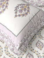 PARISU 100% Cotton KING Size Bedsheet, 200 TC. MULTICOLOR