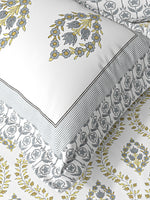 PARISU 100% Cotton KING Size Bedsheet, 200 TC. MULTICOLOR