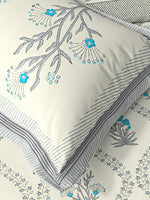 PARISU 100% Cotton KING Size Bedsheet, 200 TC. MULTICOLOR