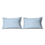 JAZZ CROWN 100% Cotton KING Size Bedsheet, 180TC. BLUE.